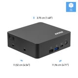 MSI Cubi NUC AI+ 3MG-008DE, Mini-PC schwarz, Windows 11 Pro