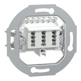 Merten Telefondose Anschlussdose dreifach weiß weiß, Retail