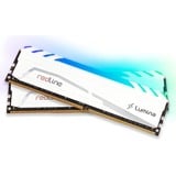 Mushkin DIMM 32 GB DDR5-6800 (2x 16 GB) Dual-Kit, Arbeitsspeicher weiß, MLB5C680BGGP16GX2, Redline Lumina White