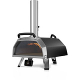 Ooni Karu 2 Pro Pizzaofen schwarz/edelstahl, Multi-Brennstoff, für Pizzen bis ca. Ø 40cm