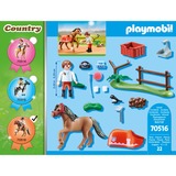 PLAYMOBIL 70516 Country Sammelpony "Connemara", Konstruktionsspielzeug 