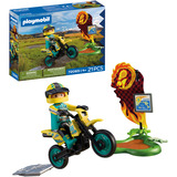PLAYMOBIL 72065 Offroad Motorrad, Konstruktionsspielzeug 