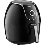 Princess Heißluftfritteuse Digital Family Aerofryer schwarz/silber, 1.700 Watt