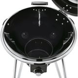 RÖSLE Holzkohle Kugelgrill No.1 F60 AIR, Holzkohlegrill schwarz/silber, Ø 59 cm