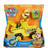 Spin Master Paw Patrol Dino Rescue Rubbles Basis Fahrzeug, Spielfahrzeug gelb/schwarz