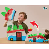 Spin Master Paw Patrol: Der Dino Film - 2-in-1 Mobiles Dino-Hauptquartier, Spielgebäude 
