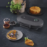 Wilfa Waffeleisen Joy Double WM5BD-200P schwarz, 1.000 Watt