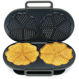 Wilfa Waffeleisen Joy Double WM5BD-200P schwarz, 1.000 Watt