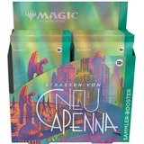 Wizards of the Coast Magic: The Gathering - Straßen von Neu-Capenna Sammler Booster Display deutsch, Sammelkarten 