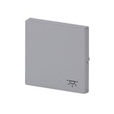 0 Wippe mit Aufdruck mit Symbol Klingel aluminium, Retail