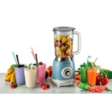 Ariete Standmixer Vintage blue, Glasbecher    hellblau, 1.000 Watt, 1,5 Liter