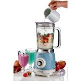 Ariete Standmixer Vintage blue, Glasbecher    hellblau, 1.000 Watt, 1,5 Liter