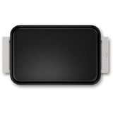 Bosch Home Pro Induction Flex Pfanne HEZ9FF010 edelstahl/schwarz, groß, 45 x 26cm