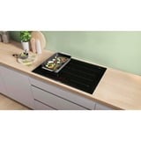 Bosch Home Pro Induction Flex Pfanne HEZ9FF010 edelstahl/schwarz, groß, 45 x 26cm