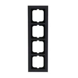 Busch-Jaeger Abdeckrahmen 4-fach, Abdeckung blau, Retail