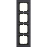 Busch-Jaeger Abdeckrahmen 4-fach, Abdeckung blau, Retail