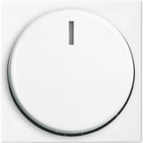 Busch-Jaeger Zentralscheibe alpinweiß für Dimmer, Abdeckung weiß, Retail