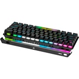 Corsair K70 PRO MINI WIRELESS, Gaming-Tastatur schwarz, DE-Layout, Cherry MX RGB Speed Silver