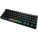 Corsair K70 PRO MINI WIRELESS, Gaming-Tastatur schwarz, DE-Layout, Cherry MX RGB Speed Silver