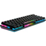 Corsair K70 PRO MINI WIRELESS, Gaming-Tastatur schwarz, DE-Layout, Cherry MX RGB Speed Silver