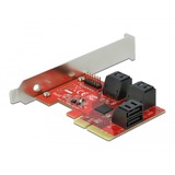 DeLOCK PCIe 6P SATA PCIe x4Karte - LP, Controller 