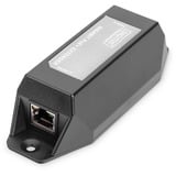 Digitus Gigabit Ethernet PoE+ Repeater, 802.3at 22 W, PoE-Repeater schwarz
