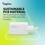 Digitus USB GaN Charger 67W, 2x USB-C, 1x USB-A, Ladegerät 