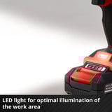 EINHELL Power X-Change Akku-Schlagbohrschrauber TE-CD 18/48 Li-i-Solo, 18Volt rot/schwarz, ohne Akku und Ladegerät