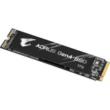 GIGABYTE AORUS Gen4 SSD 1 TB schwarz, PCIe 4.0 x4, NVMe 1.3, M.2 2280