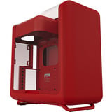 HYTE X50 Wild Cherry, Tower-Gehäuse rot, Tempered Glass