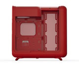HYTE X50 Wild Cherry, Tower-Gehäuse rot, Tempered Glass
