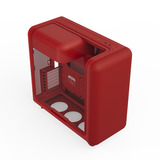 HYTE X50 Wild Cherry, Tower-Gehäuse rot, Tempered Glass