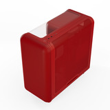 HYTE X50 Wild Cherry, Tower-Gehäuse rot, Tempered Glass