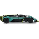 Jamara Deluxe Car Series - Aston Martin Valkyrie AMR Pro, RC dunkelgrün, Maßstab 1:14, 2,4 GHz