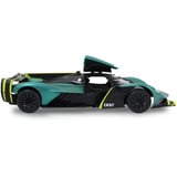 Jamara Deluxe Car Series - Aston Martin Valkyrie AMR Pro, RC dunkelgrün, Maßstab 1:14, 2,4 GHz