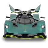 Jamara Deluxe Car Series - Aston Martin Valkyrie AMR Pro, RC dunkelgrün, Maßstab 1:14, 2,4 GHz