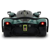 Jamara Deluxe Car Series - Aston Martin Valkyrie AMR Pro, RC dunkelgrün, Maßstab 1:14, 2,4 GHz