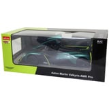 Jamara Deluxe Car Series - Aston Martin Valkyrie AMR Pro, RC dunkelgrün, Maßstab 1:14, 2,4 GHz