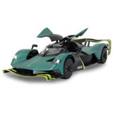 Jamara Deluxe Car Series - Aston Martin Valkyrie AMR Pro, RC dunkelgrün, Maßstab 1:14, 2,4 GHz