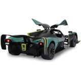 Jamara Deluxe Car Series - Aston Martin Valkyrie AMR Pro, RC dunkelgrün, Maßstab 1:14, 2,4 GHz