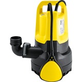 Kärcher Entwässerungspumpe SP 9.500 Dirt, Tauch- / Druckpumpe gelb/schwarz, 280 Watt, für Schmutzwasser