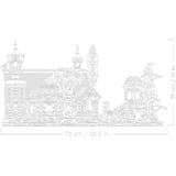 LEGO 10316 Icons Der Herr der Ringe: Bruchtal, Konstruktionsspielzeug 