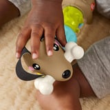 Mattel Verspielter Dreh-Dackel Klicken und Drehen Aktivitätshündchen Sensorikspielzeug für Babys, Elektrohaustier 