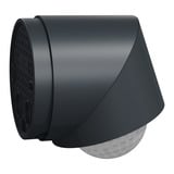 Merten Bewegungsmelder ARGUS 220-360 mit 360 Grad Erfassungswinkel und Aufputzmontage anthrazit, Retail