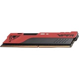 Patriot DIMM 8 GB DDR4-3600  , Arbeitsspeicher rot/schwarz, PVE248G360C0, Viper Elite II, INTEL XMP