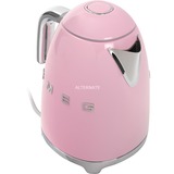 SMEG 50's Style KLF03PKEU, Wasserkocher rosa, 1,7 Liter