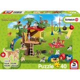 Schmidt Spiele Puzzle Schleich Farm World Fröhliche Hunde