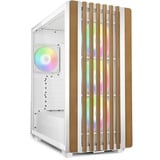 Sharkoon Rebel C70G RGB , Tower-Gehäuse weiß, Tempered Glass