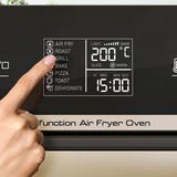 Tefal Easy Fry Air Fryer Oven 20L FW6058 , Mini-Backofen schwarz/silber, 1.800 Watt