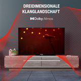 Telefunken QU55VP750S, QLED-Fernseher 139 cm (55 Zoll), schwarz, UltraHD/4k, Smart TV, Triple-Tuner, VIDAA-Betriebssystem